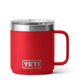 21071501385 TAZA RAMBLER 10oz STACKABLE MUG TAPA MAGNETICA RESCUE RED MARCA YETI