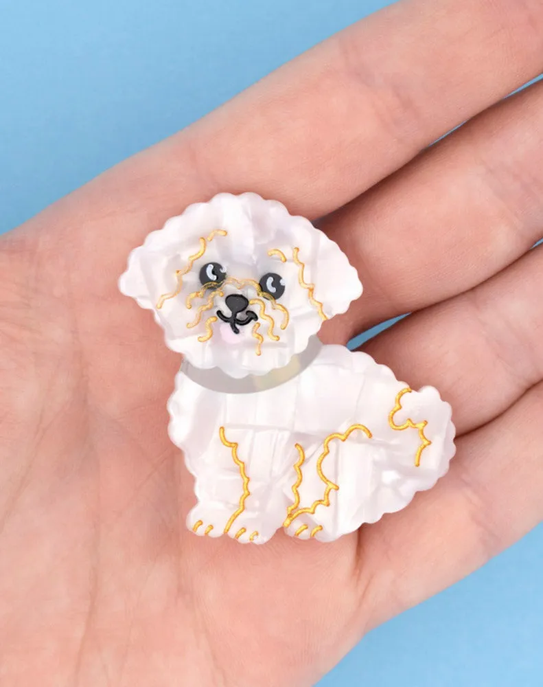 BICHON HAIR CLIP