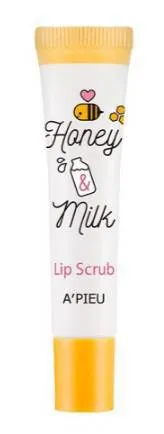 Exfoliante para labios A'Pieu HONEY & MILK LIP SCRUB