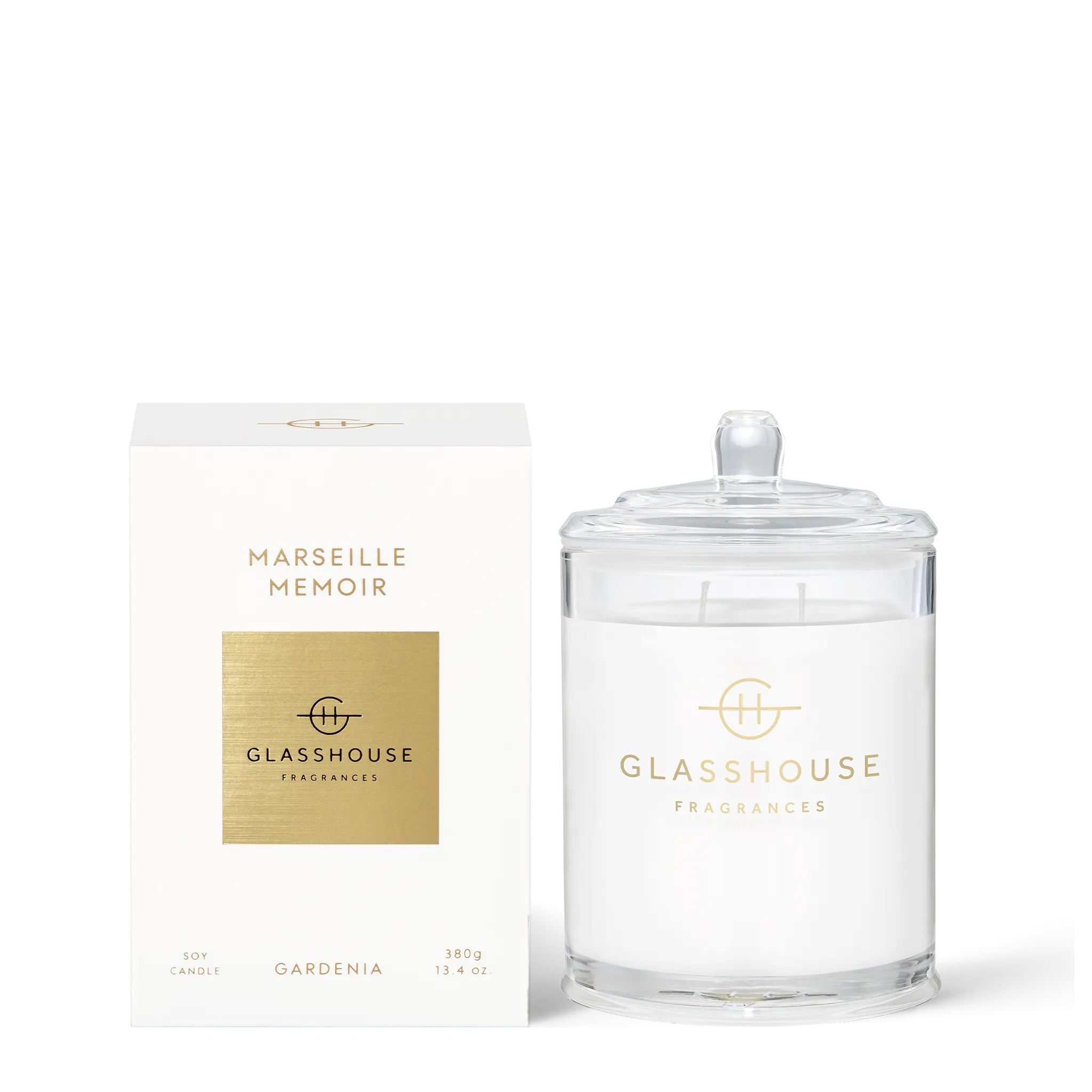 GLASSHOUSE 380g Candle MARSEILLE MEMOIR