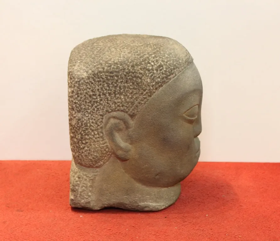 Jose de Creeft Carved Stone Head