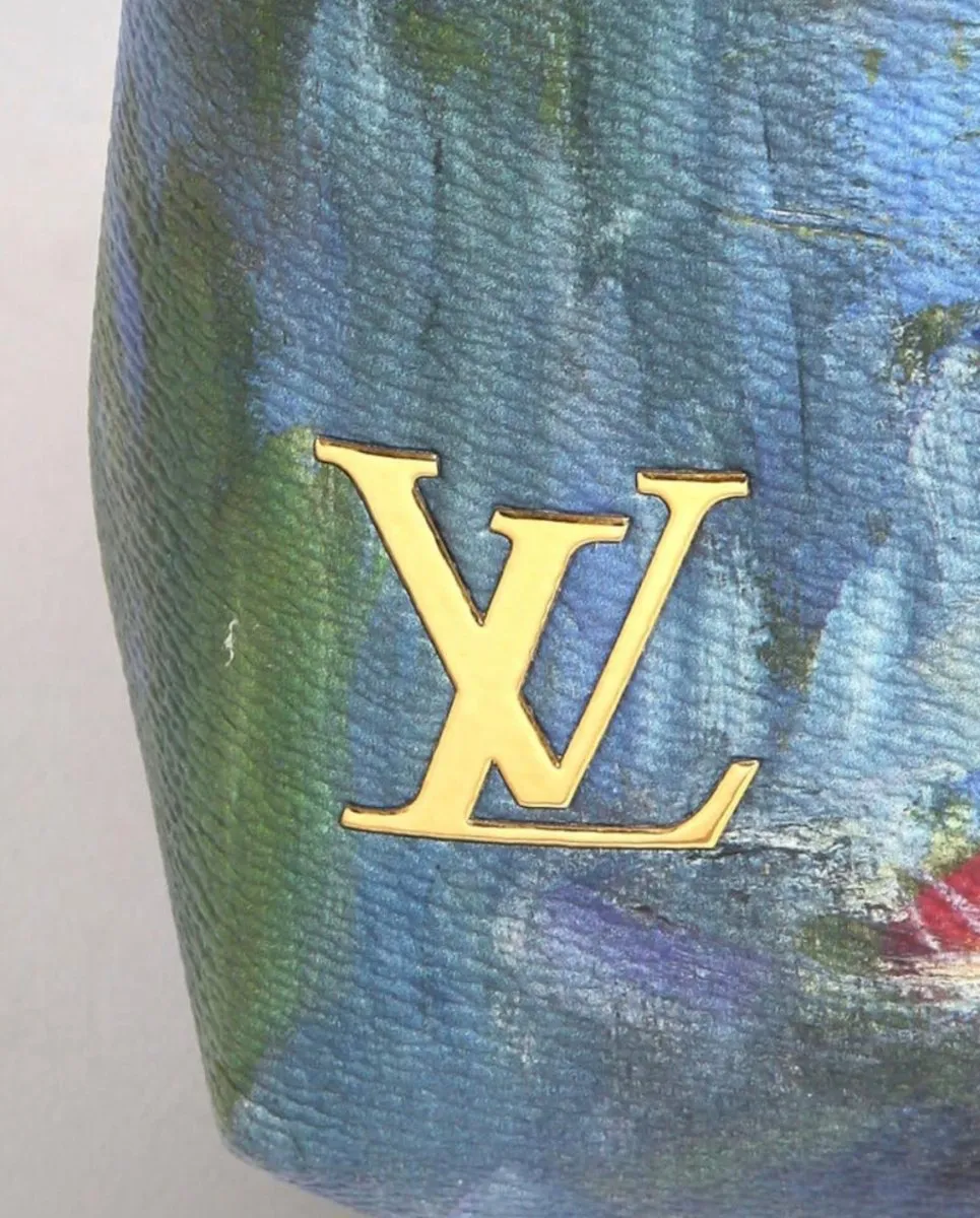 Louis Vuitton x Jeff Koons Monet Montaigne MM 2way handbag