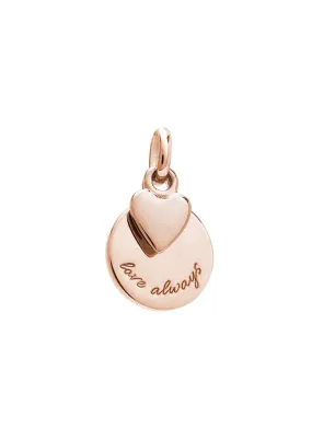 Love Always Double Charm - Rose Gold