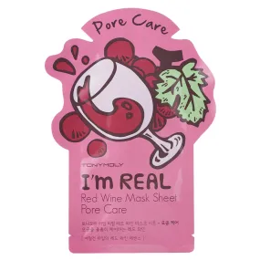 Mascarilla facial Tonymoly I'M RED WINE MASK SHEET – PORE CARE