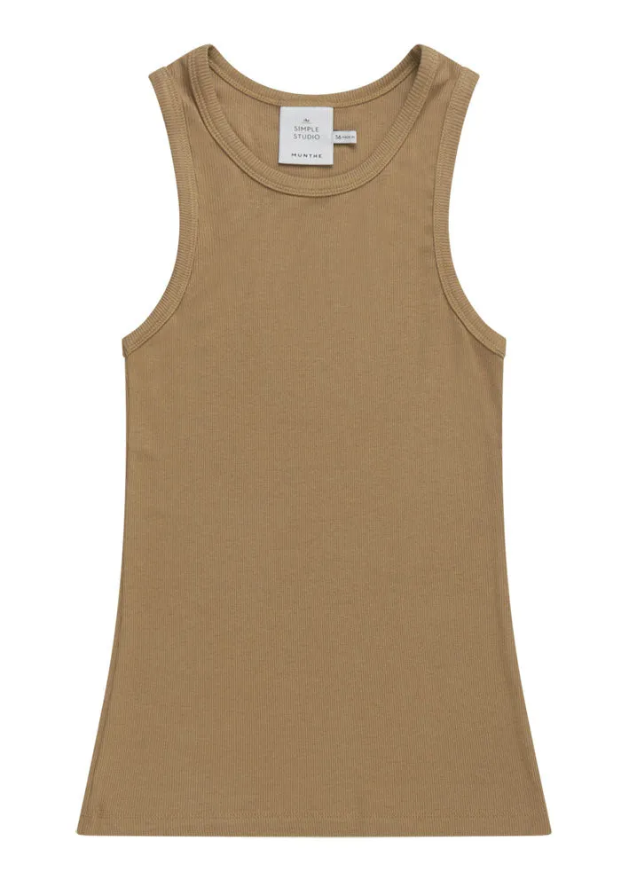 Munthe Peach Top - Camel