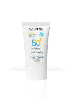 Protección Solar Planet Skin Clear Sun Serum Spf 50  PA      50ml