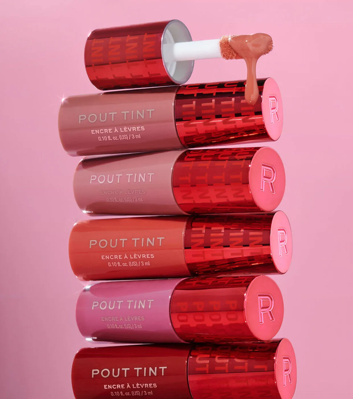 Revolution - Labial líquido Pout Tint - Nude Dreams