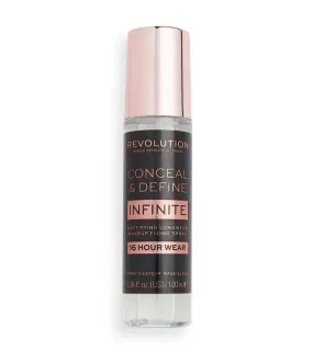 Revolution - Spray fijador de maquillaje Conceal & Define Infinite