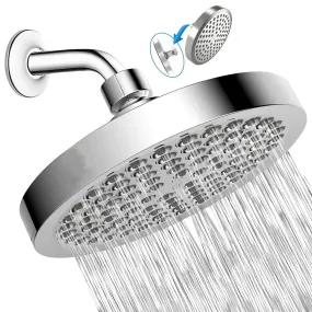 SPureMax™ Rainfall Luxury Shower Head: High Pressure, Waterfall, Adjustable