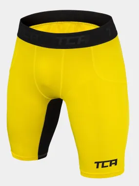 SuperThermal Compression Base Layer Shorts For Boys With Brushed Inner Fabric